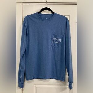 Properly Tied Blue ‘Happy Camper’ Long Sleeve Shirt Size Small new without tags